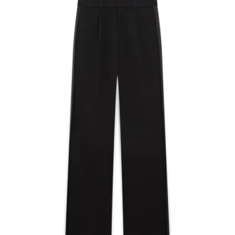 Pantalones plisados de lana