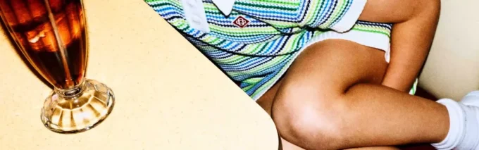 Pañuelo de seda mediano con monograma degradado Pañuelo de seda mediano con monograma degradado