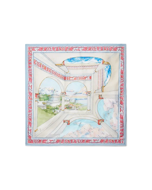 Pañuelo grande de seda Le Passage Pañuelo grande de seda Le Passage