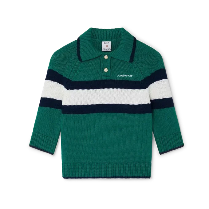 Polo con bloques de color