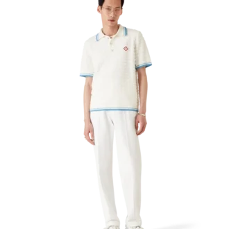 Polo de bouclé de algodón