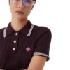 Polo de pantalón corto de punto de algodón Polo de pantalón corto de punto de algodón