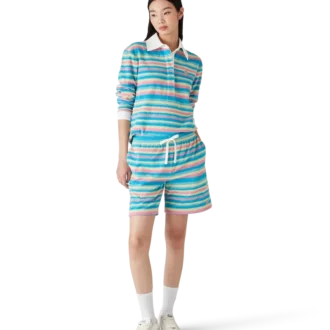 Polo de rizo a rayas