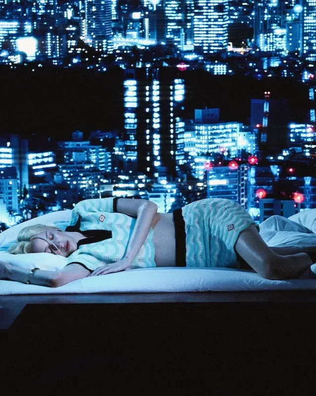 Falda de croché de algodón con diseño ondulado Falda de croché de algodón con diseño ondulado