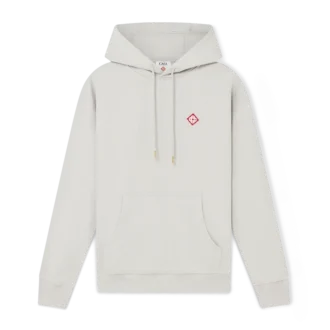 Sudadera con capucha y logotipo de diamante