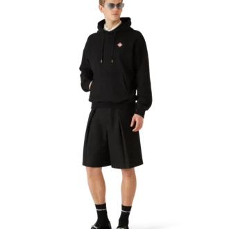 Sudadera con capucha y logotipo de diamante