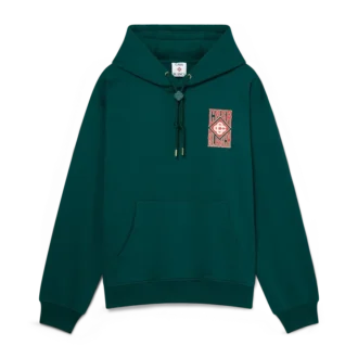 Sudadera con capucha y logotipo gótico