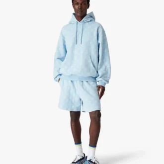 Sudadera con capucha y monograma bordado