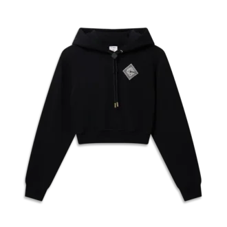 Sudadera corta con capucha Pearl Diamond
