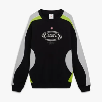 Sudadera de manga larga con bloques de color