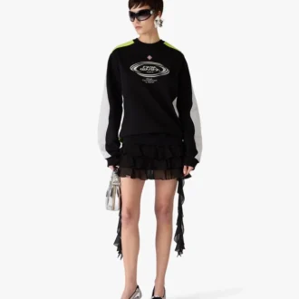 Sudadera de manga larga con bloques de color