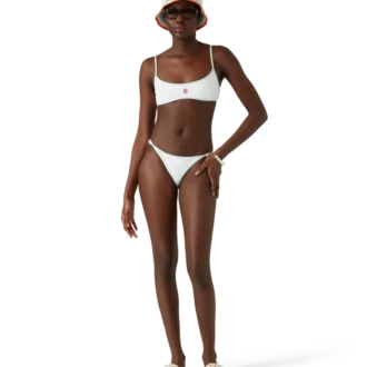 Braguita de bikini con monograma jacquard