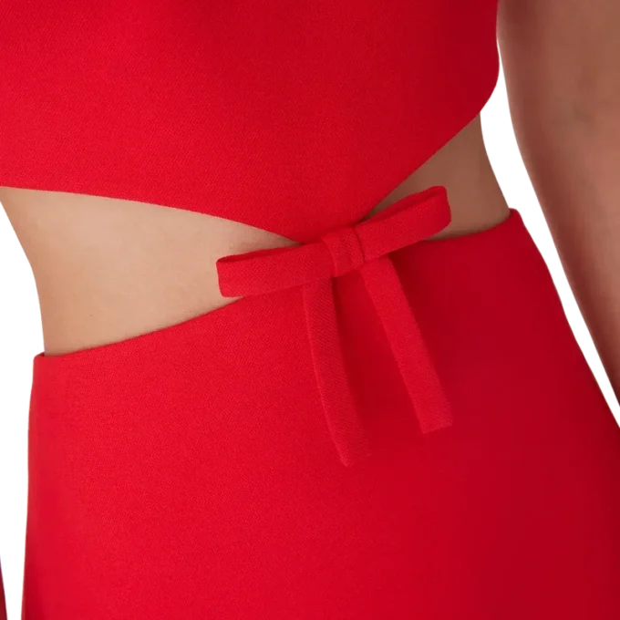 Vestido con aberturas