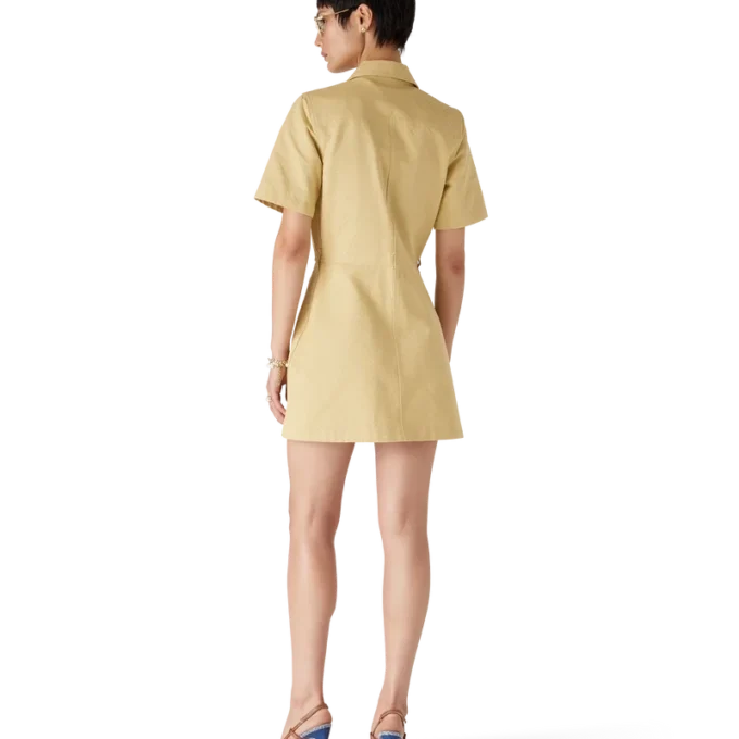 Vestido de jacquard de algodón con monograma Vestido de jacquard de algodón con monograma