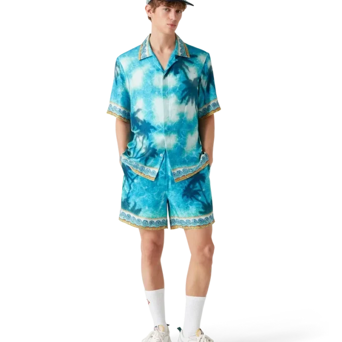 Visera de rizo con monograma Visera de rizo con monograma