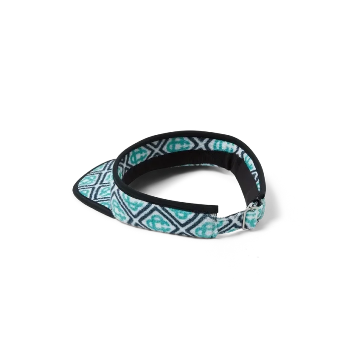 Visera de rizo con monograma Visera de rizo con monograma