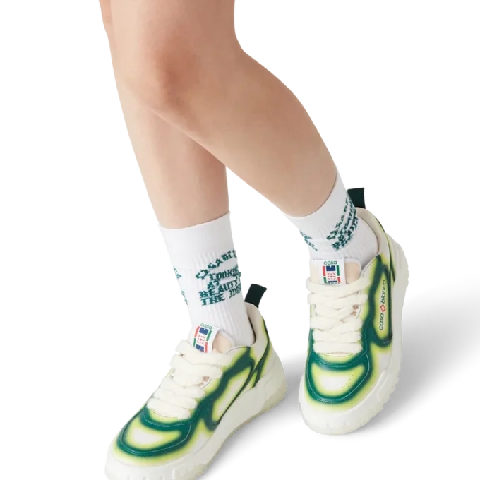 Zapatillas Court Green Fade para mujer Zapatillas Court Green Fade para mujer