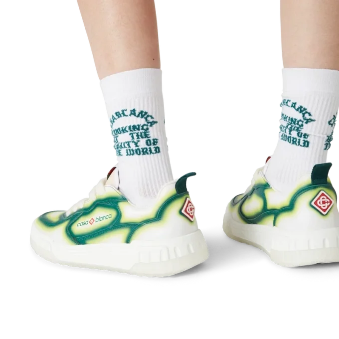 Zapatillas Court Green Fade para mujer Zapatillas Court Green Fade para mujer