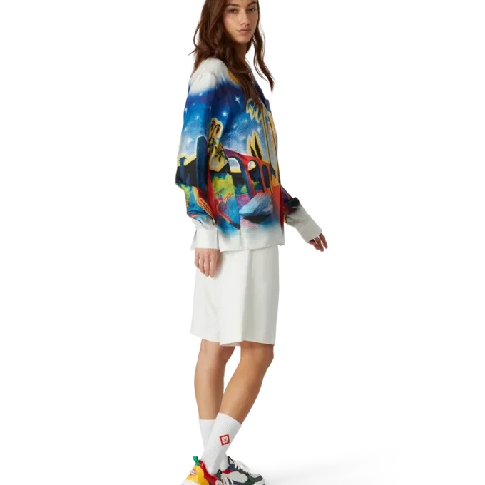 Zapatillas Court multicolores para mujer Zapatillas Court multicolores para mujer