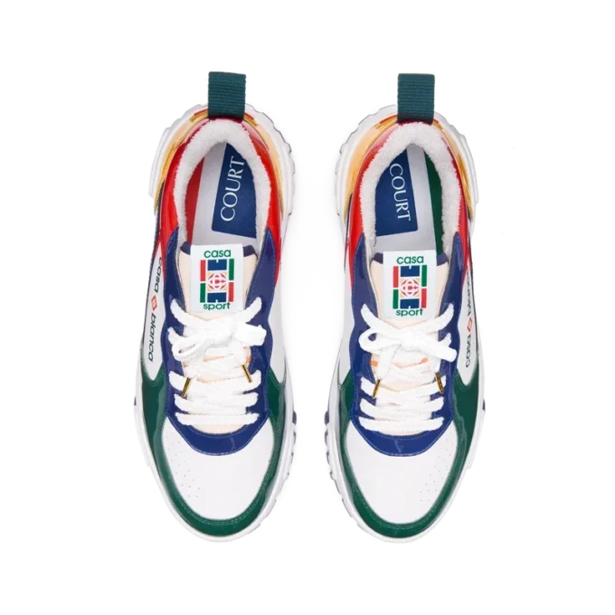 Zapatillas Court multicolores para mujer Zapatillas Court multicolores para mujer