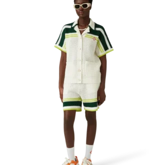 Zapatillas Court naranjas y blancas para hombre