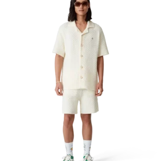 Zapatillas Court para hombre en verde y blanco