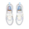 Zapatillas Court para mujer en blanco y azul claro Zapatillas Court para mujer en blanco y azul claro