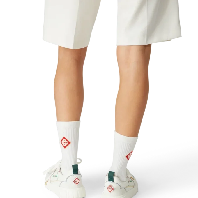 Zapatillas Court para mujer en blanco y multicolor Zapatillas Court para mujer en blanco y multicolor