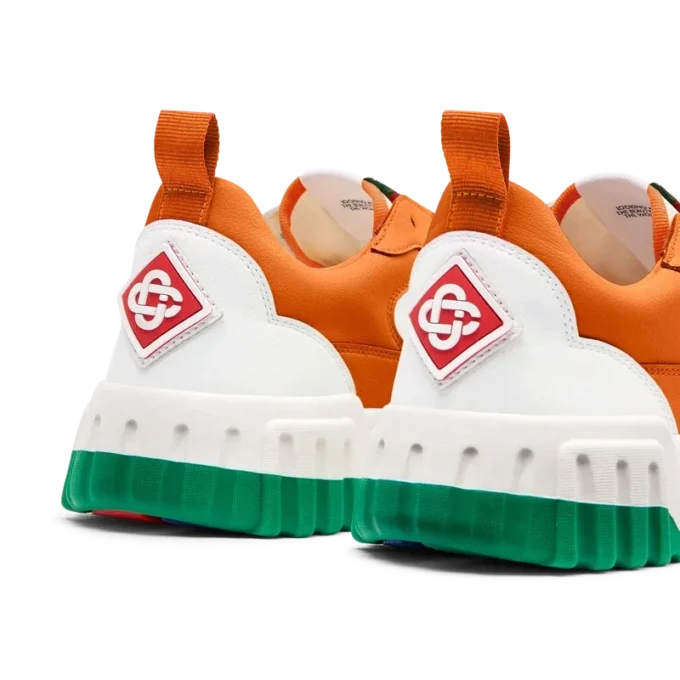 Zapatillas Court para mujer en naranja y blanco Zapatillas Court para mujer en naranja y blanco