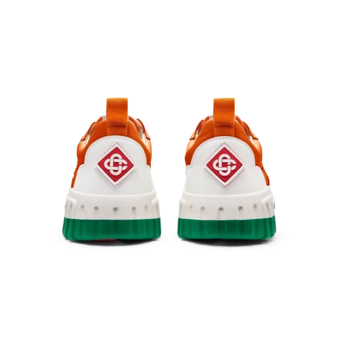 Zapatillas Court para mujer en naranja y blanco Zapatillas Court para mujer en naranja y blanco