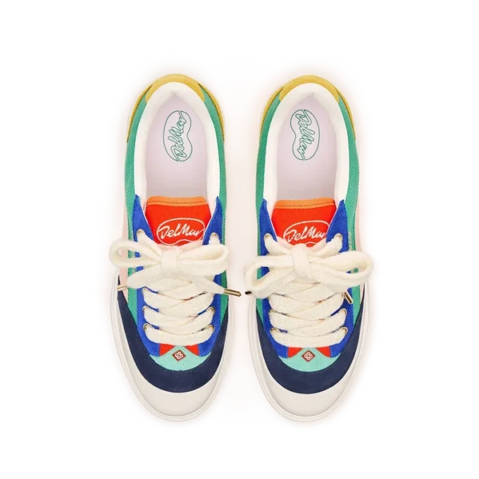 Zapatillas multicolores Del Mar para mujer Zapatillas multicolores Del Mar para mujer