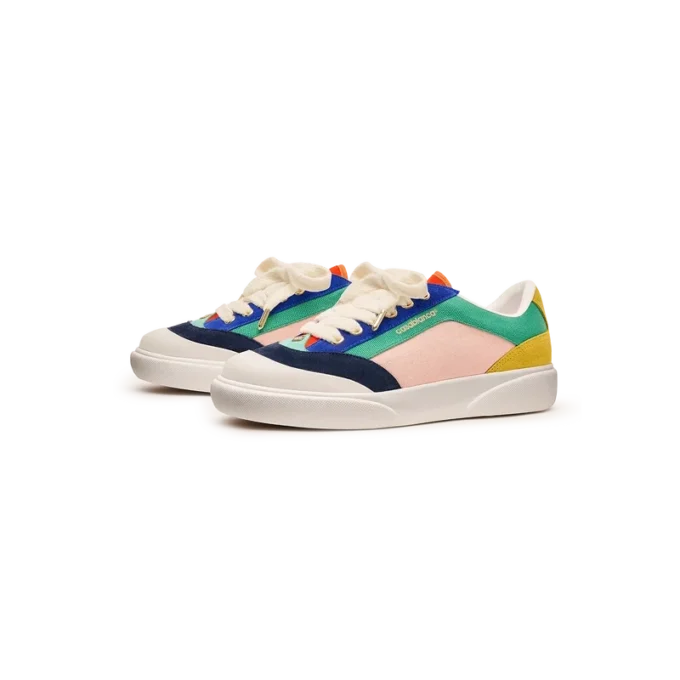 Zapatillas multicolores Del Mar para mujer Zapatillas multicolores Del Mar para mujer