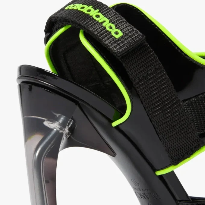 Zapatos de salón Raver de piel negra