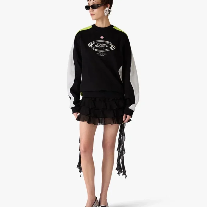 Zapatos de tacón tipo sneaker de piel plateada